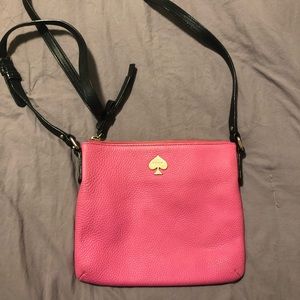 Kate Spade bright pink cross body